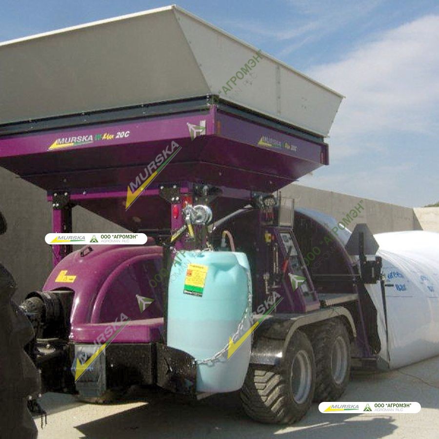 Плющение и хранение зерна Мурска