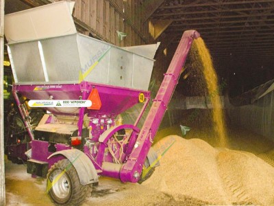 Вальцовая плющилка зерна Murska 2000 S2x2 с элеватором