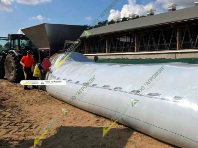 Производство кормов из плющенного зерна Дисковая мельница Murska W-Max 10 CB упаковочный выход