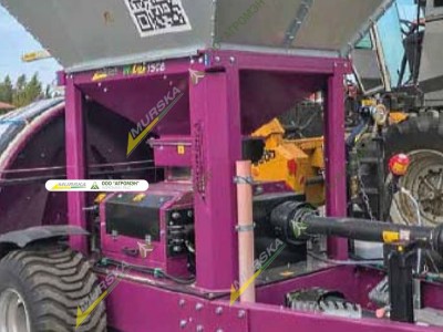 Мельница плющилка Murska W-Max 15 CB упаковочным выходом для хранения зерна в рукавах