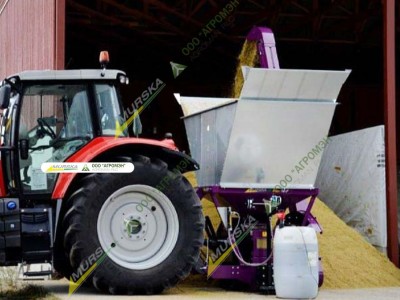 Murska W-Max 10F с элеватором для плющения зерна